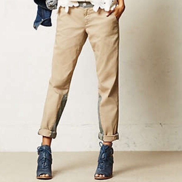 Anthropologie Pinstripe Pant - Picture 2 of 2